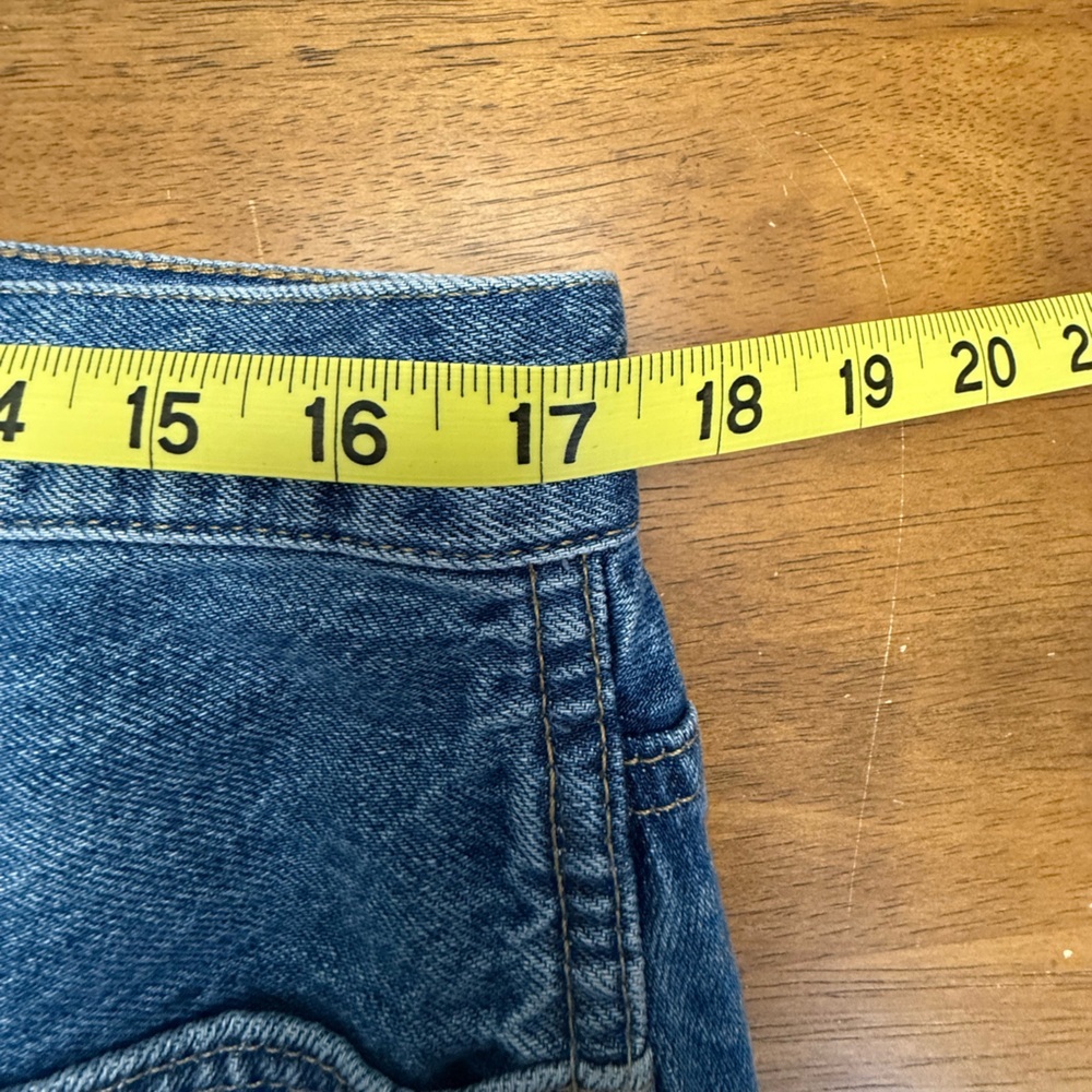 Madewell Rigid Denim A-Line Skirt 31 - Picture 4 of 8